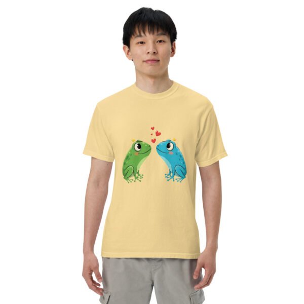 Froggy Love2: Unisex garment-dyed heavyweight t-shirt - Image 41