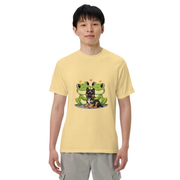 Puppy Love, Shepherd: Unisex garment-dyed heavyweight t-shirt - Image 39