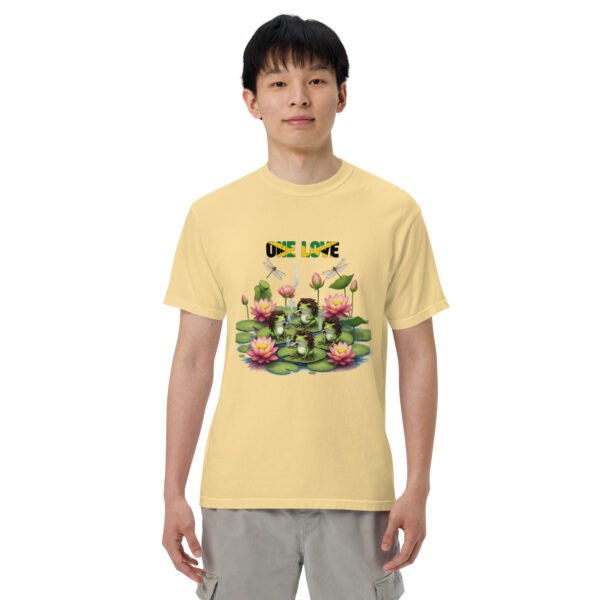 One Love: Unisex garment-dyed heavyweight t-shirt - Image 41