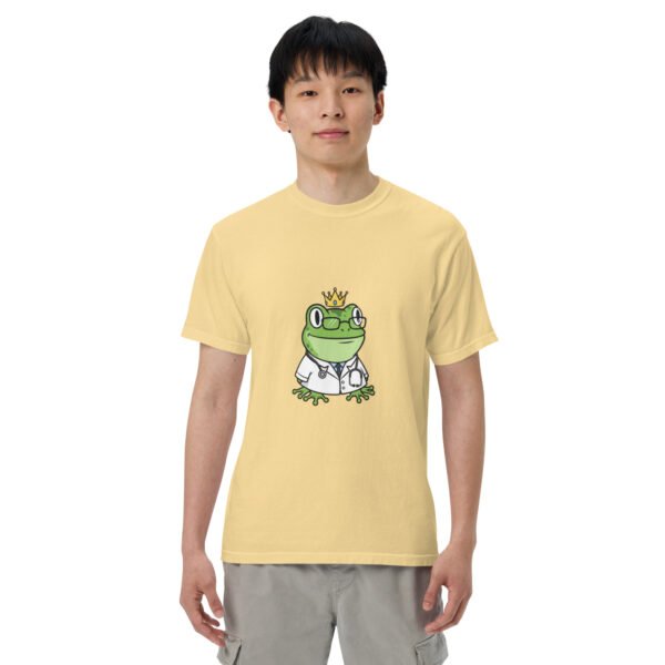 Dr. Frog: Unisex garment-dyed heavyweight t-shirt - Image 46