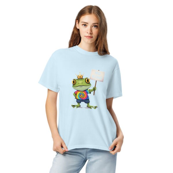 No King: Unisex garment-dyed heavyweight t-shirt - Image 11