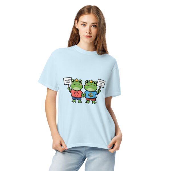 No More War: Unisex garment-dyed heavyweight t-shirt - Image 10