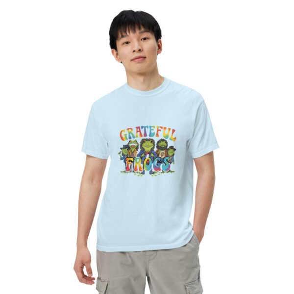 Grateful Frogs: Unisex garment-dyed heavyweight t-shirt - Image 42