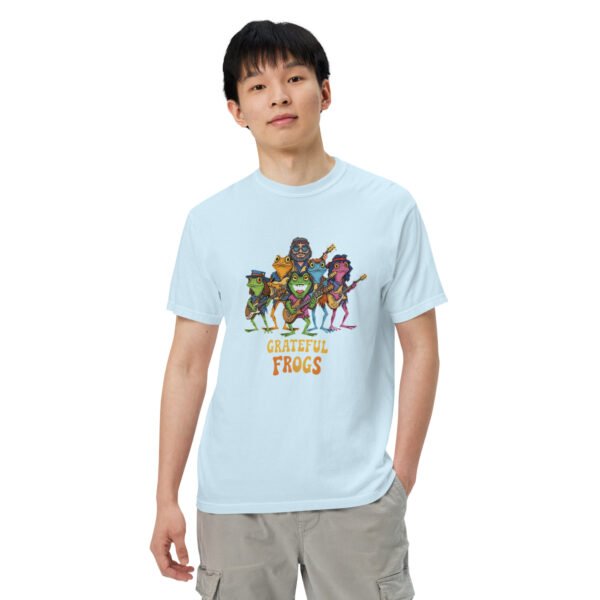 Grateful Frogs2: Unisex garment-dyed heavyweight t-shirt - Image 44