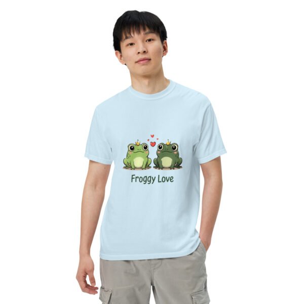Froggy Love 1: Unisex garment-dyed heavyweight t-shirt - Image 44