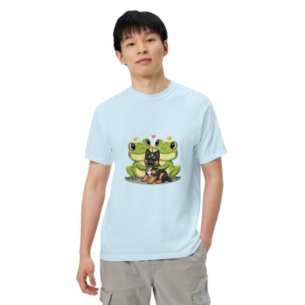 Puppy Love, Shepherd: Unisex garment-dyed heavyweight t-shirt - Image 43