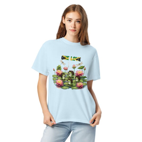 One Love: Unisex garment-dyed heavyweight t-shirt - Image 11