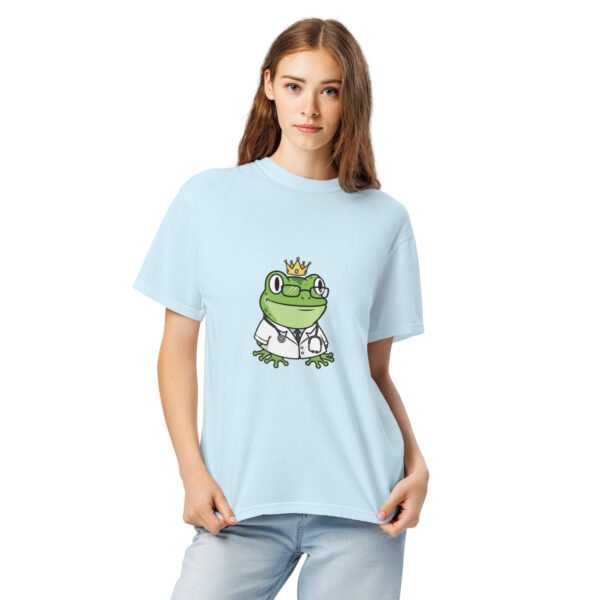 Dr. Frog: Unisex garment-dyed heavyweight t-shirt - Image 11
