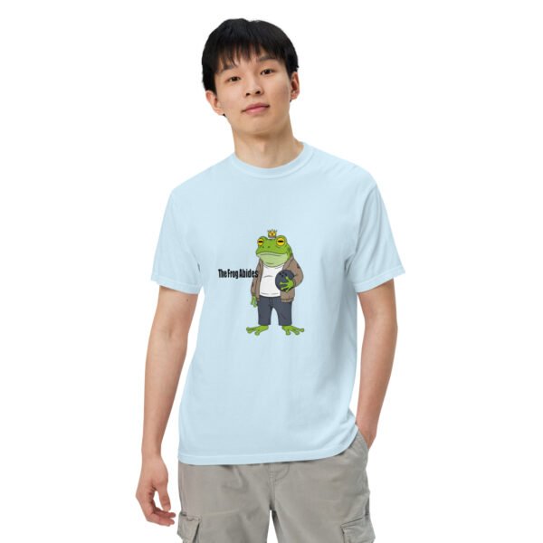 The Frog Abides: Unisex garment-dyed heavyweight t-shirt - Image 47
