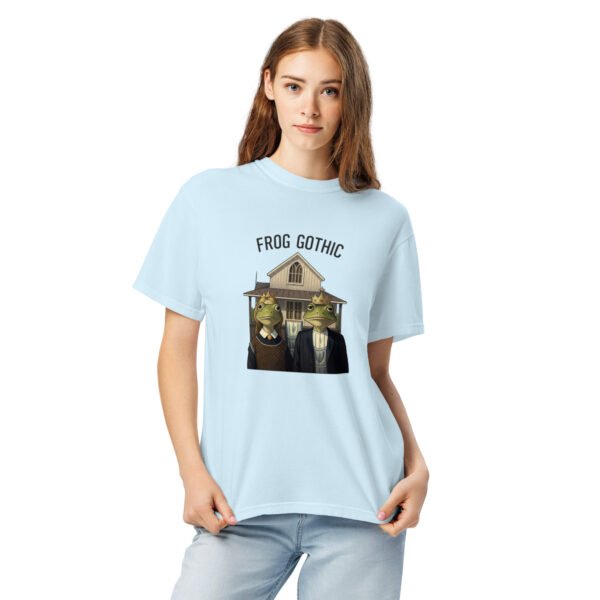 Frog Gothic: Unisex garment-dyed heavyweight t-shirt - Image 11