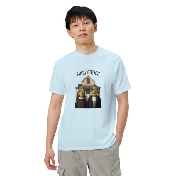 Frog Gothic: Unisex garment-dyed heavyweight t-shirt - Image 54