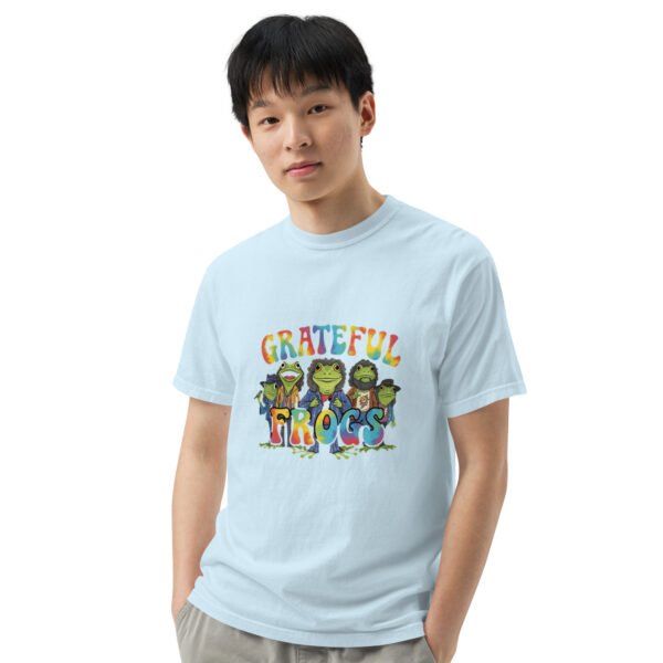 Grateful Frogs: Unisex garment-dyed heavyweight t-shirt - Image 43