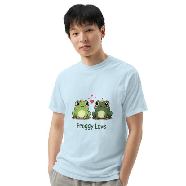 Froggy Love 1: Unisex garment-dyed heavyweight t-shirt - Image 45