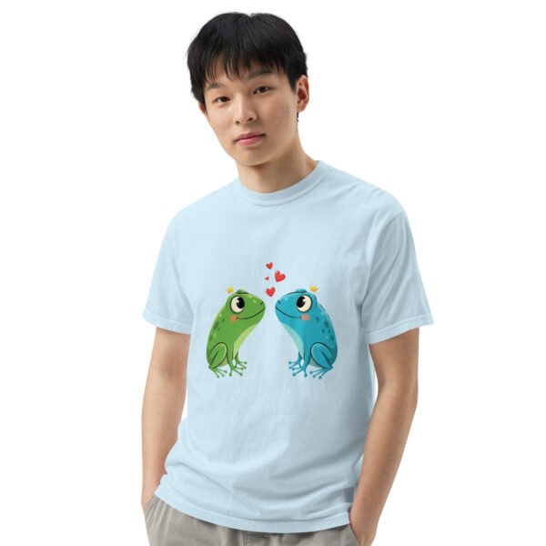 Froggy Love2: Unisex garment-dyed heavyweight t-shirt - Image 46