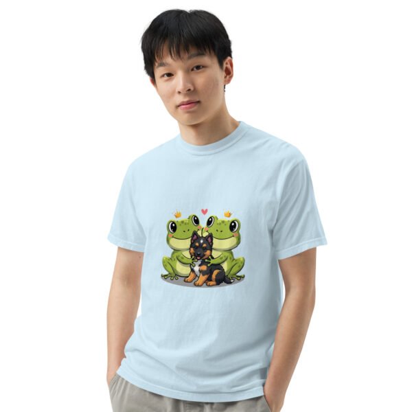 Puppy Love, Shepherd: Unisex garment-dyed heavyweight t-shirt - Image 44