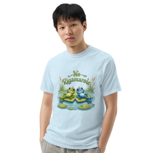 No Rigamarole: Unisex garment-dyed heavyweight t-shirt - Image 45