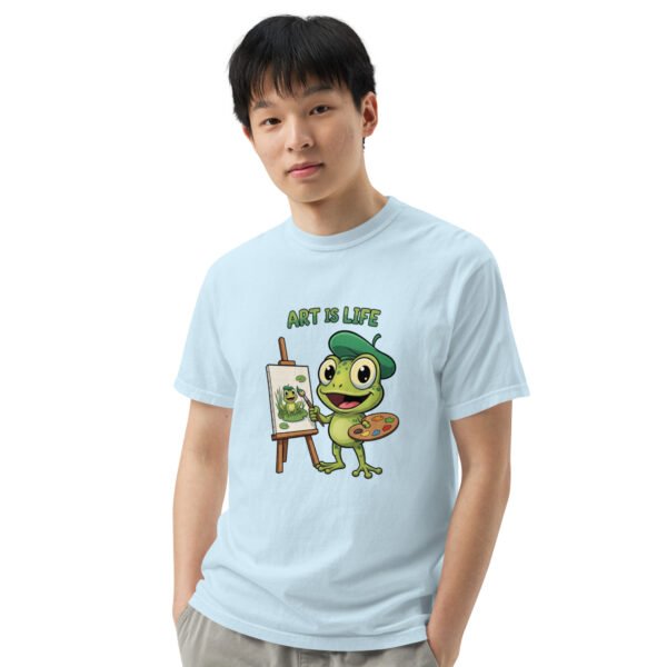 Art is Life: Unisex garment-dyed heavyweight t-shirt - Image 46