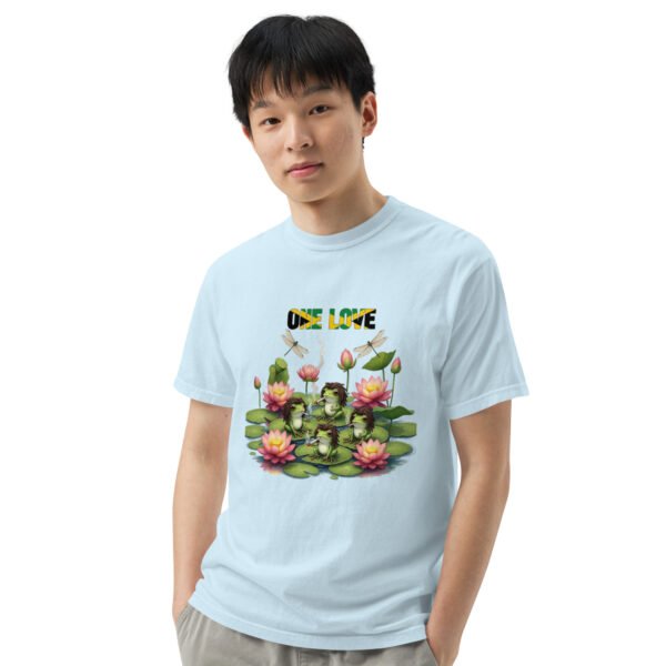 One Love: Unisex garment-dyed heavyweight t-shirt - Image 46