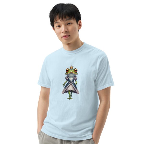 Frog Fashion Model1: Unisex garment-dyed heavyweight t-shirt - Image 46