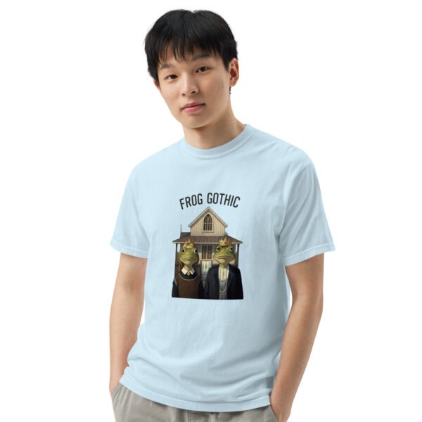 Frog Gothic: Unisex garment-dyed heavyweight t-shirt - Image 55