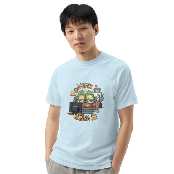 Where I Wanna Be: Unisex garment-dyed heavyweight t-shirt - Image 47