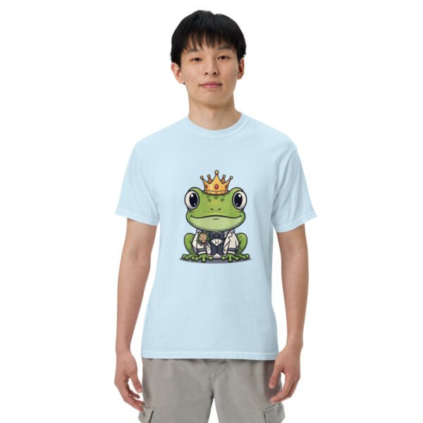 Frog Groom: Unisex garment-dyed heavyweight t-shirt - Image 35