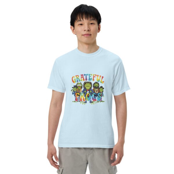Grateful Frogs: Unisex garment-dyed heavyweight t-shirt - Image 41