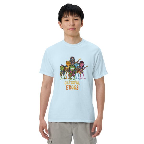 Grateful Frogs2: Unisex garment-dyed heavyweight t-shirt - Image 43
