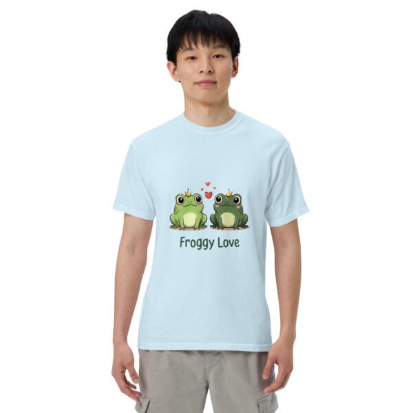 Froggy Love 1: Unisex garment-dyed heavyweight t-shirt - Image 43