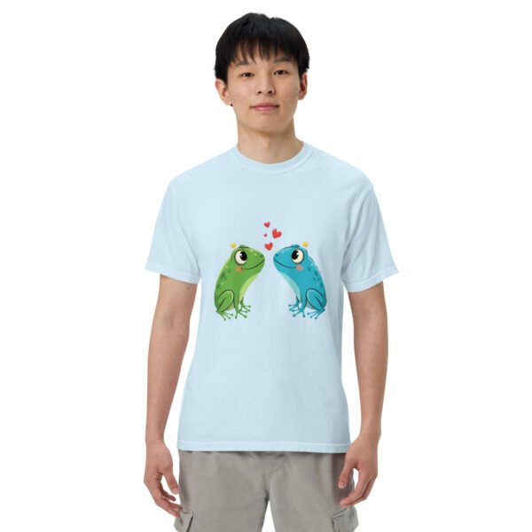 Froggy Love2: Unisex garment-dyed heavyweight t-shirt - Image 44