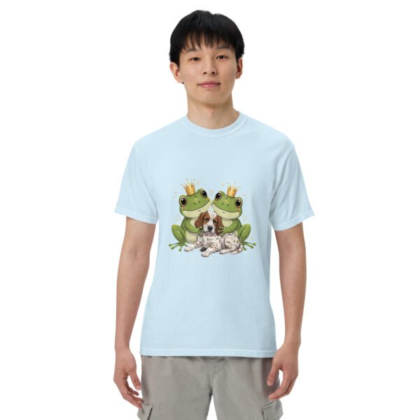 Puppy Love, English Setter: Unisex garment-dyed heavyweight t-shirt - Image 44