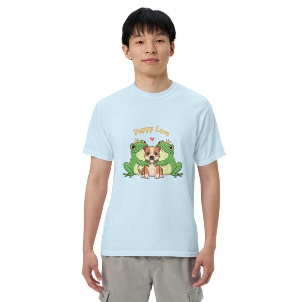 Puppy Love, Pit Bull: Unisex garment-dyed heavyweight t-shirt - Image 44