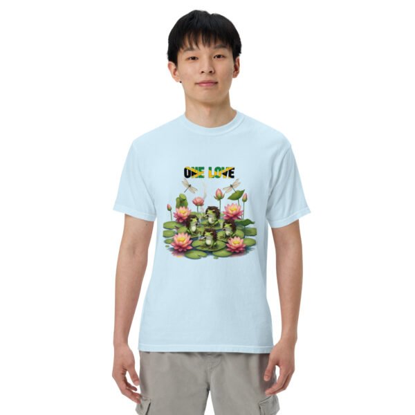 One Love: Unisex garment-dyed heavyweight t-shirt - Image 44