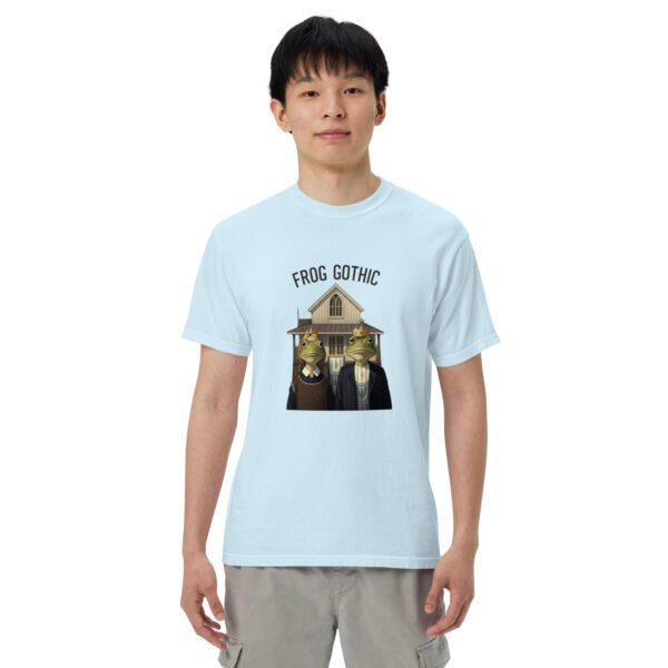 Frog Gothic: Unisex garment-dyed heavyweight t-shirt - Image 53
