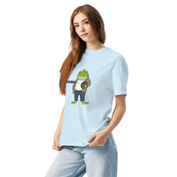 The Frog Abides: Unisex garment-dyed heavyweight t-shirt - Image 10