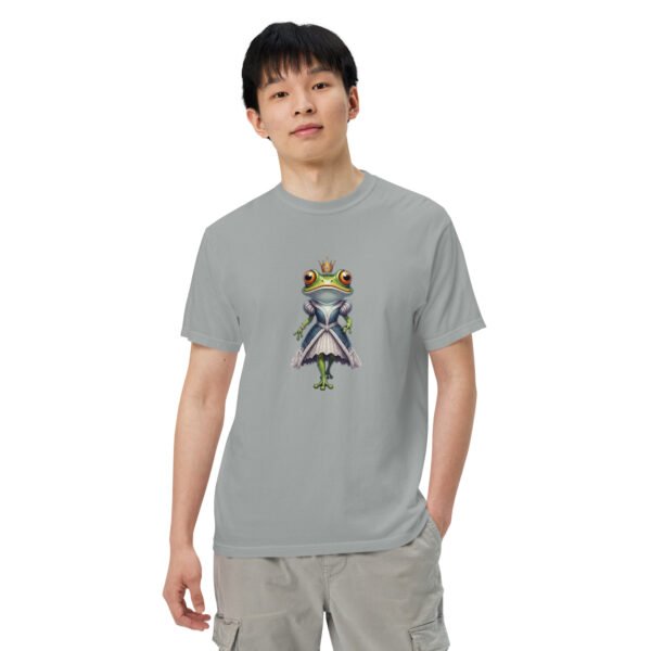 Frog Fashion Model1: Unisex garment-dyed heavyweight t-shirt - Image 27