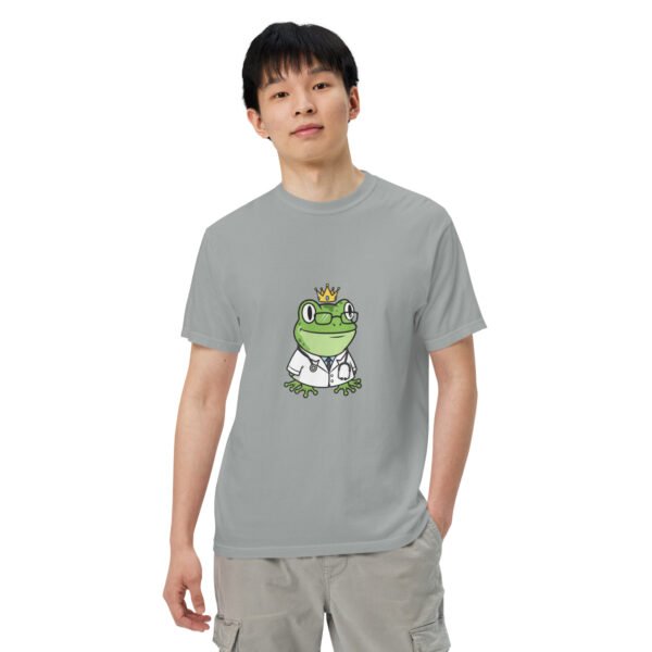 Dr. Frog: Unisex garment-dyed heavyweight t-shirt - Image 27