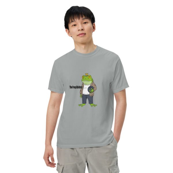The Frog Abides: Unisex garment-dyed heavyweight t-shirt - Image 28