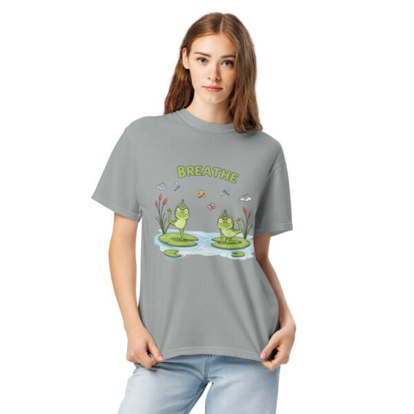 Breathe: Unisex garment-dyed heavyweight t-shirt - Image 5