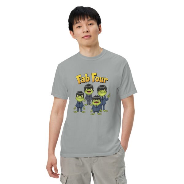 Fab Four Frogs: Unisex garment-dyed heavyweight t-shirt - Image 29