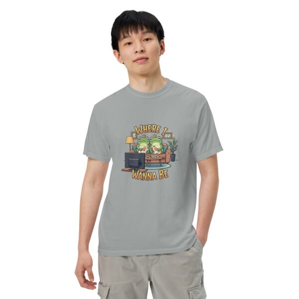 Where I Wanna Be: Unisex garment-dyed heavyweight t-shirt - Image 26