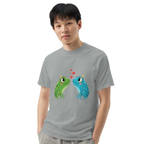 Froggy Love2: Unisex garment-dyed heavyweight t-shirt - Image 28