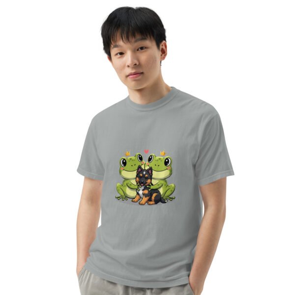 Puppy Love, Shepherd: Unisex garment-dyed heavyweight t-shirt - Image 27