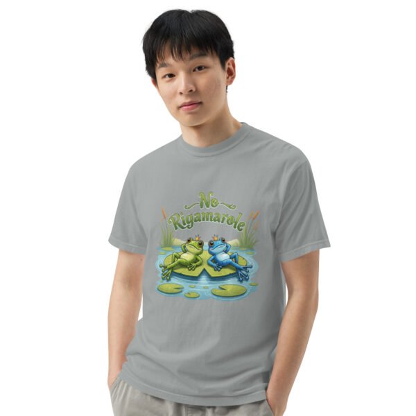 No Rigamarole: Unisex garment-dyed heavyweight t-shirt - Image 27