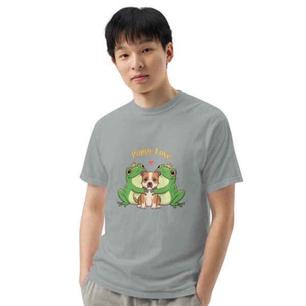 Puppy Love, Pit Bull: Unisex garment-dyed heavyweight t-shirt - Image 28