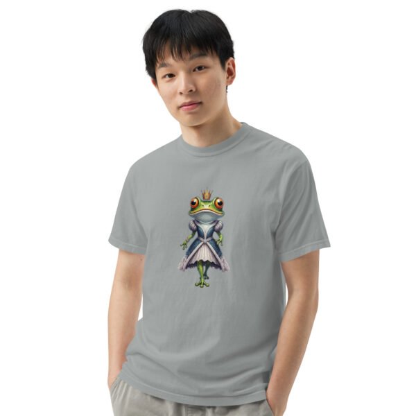 Frog Fashion Model1: Unisex garment-dyed heavyweight t-shirt - Image 28