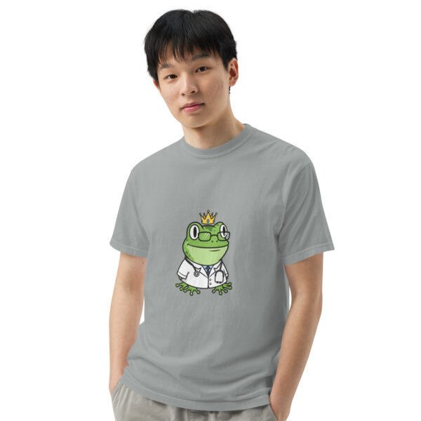 Dr. Frog: Unisex garment-dyed heavyweight t-shirt - Image 28