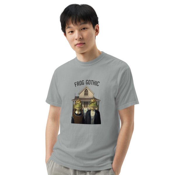 Frog Gothic: Unisex garment-dyed heavyweight t-shirt - Image 31