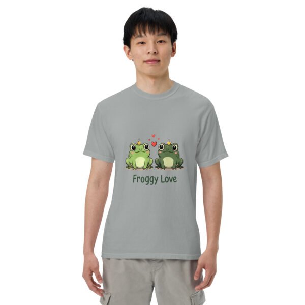 Froggy Love 1: Unisex garment-dyed heavyweight t-shirt - Image 25