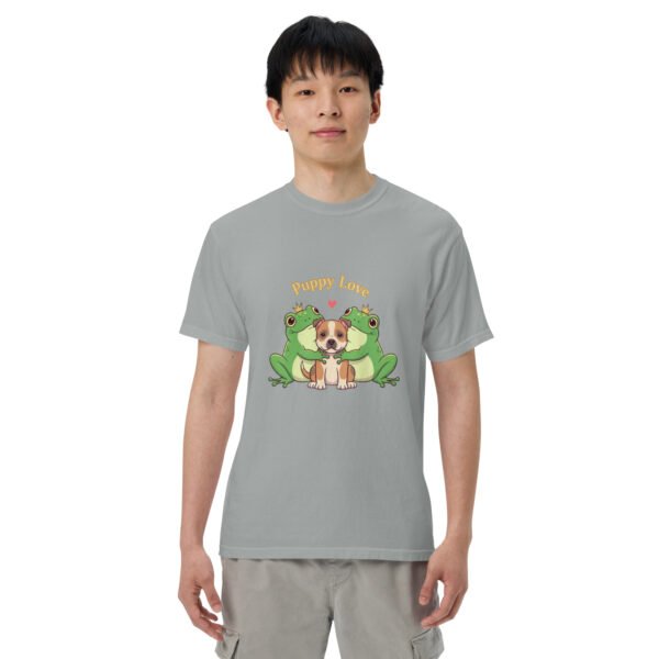 Puppy Love, Pit Bull: Unisex garment-dyed heavyweight t-shirt - Image 26
